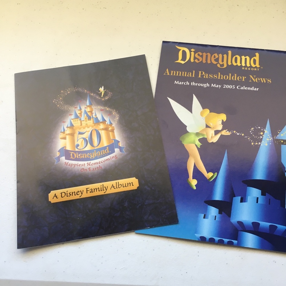 Items from Disneyland’s 50th anniversary